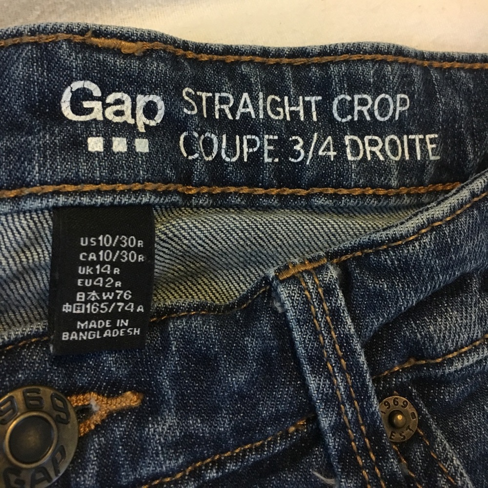 Gap 3/4 jeans